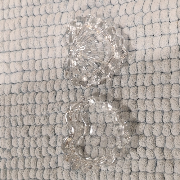 VINTAGE Crystal Jewelry Box | Heart Shaped Trinket Box - Picture 3 of 14